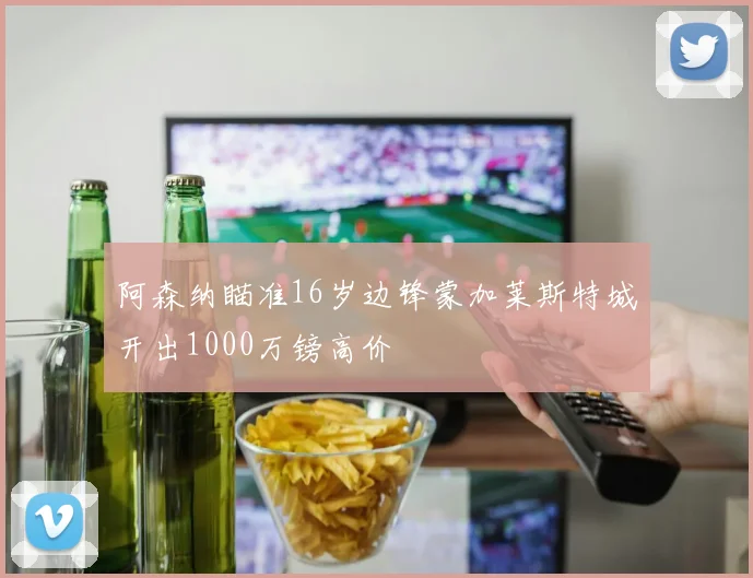 阿森纳瞄准16岁边锋蒙加莱斯特城开出1000万镑高价